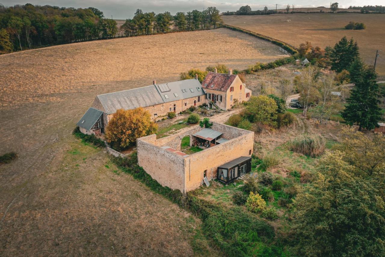 Tiny House Morvan Bourgogne Nature - 2H De Paris Bussieres  Bagian luar foto